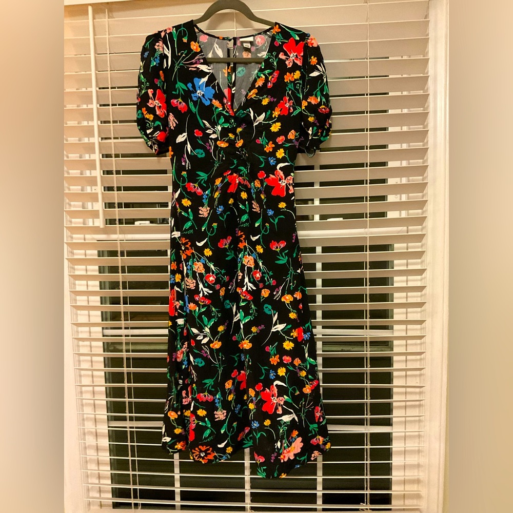 A New Day Floral Midi Dress